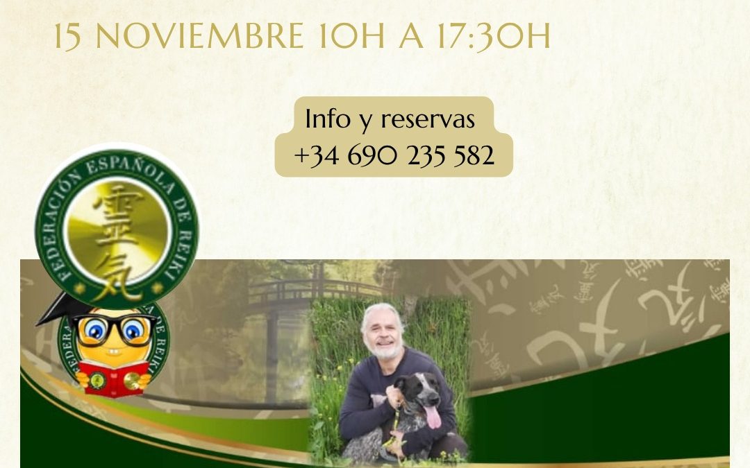 MASTERCLASS DE REIKI CON JOHN CURTIN