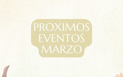 AGENDA, EVENTOS Y CHARLAS MARZO
