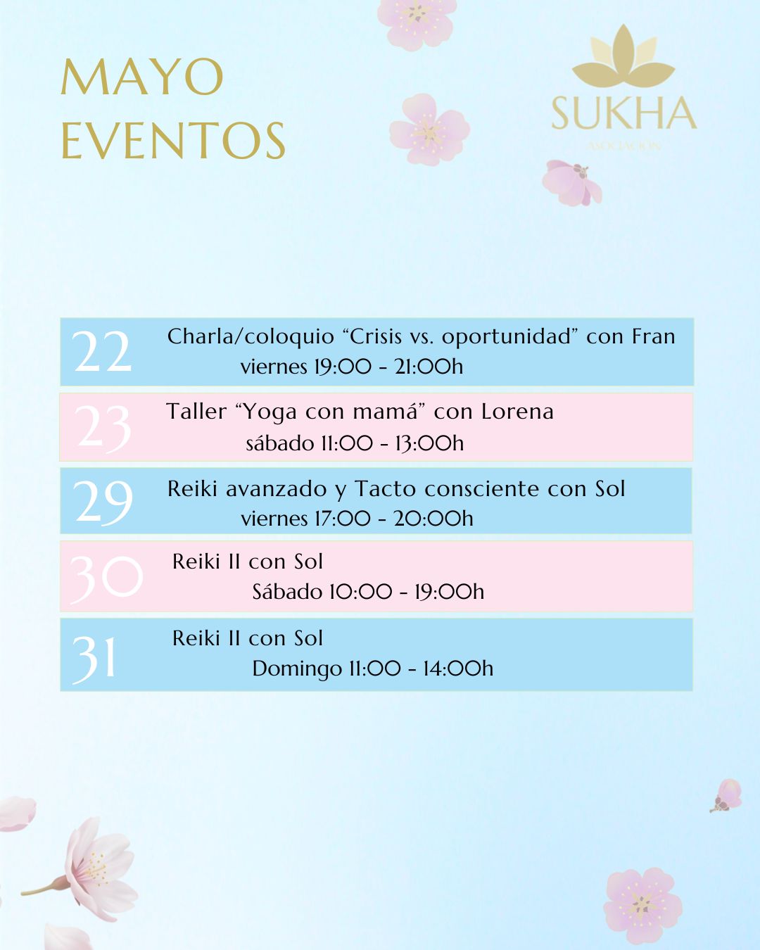 eventos Sukha Mayo 2026 3